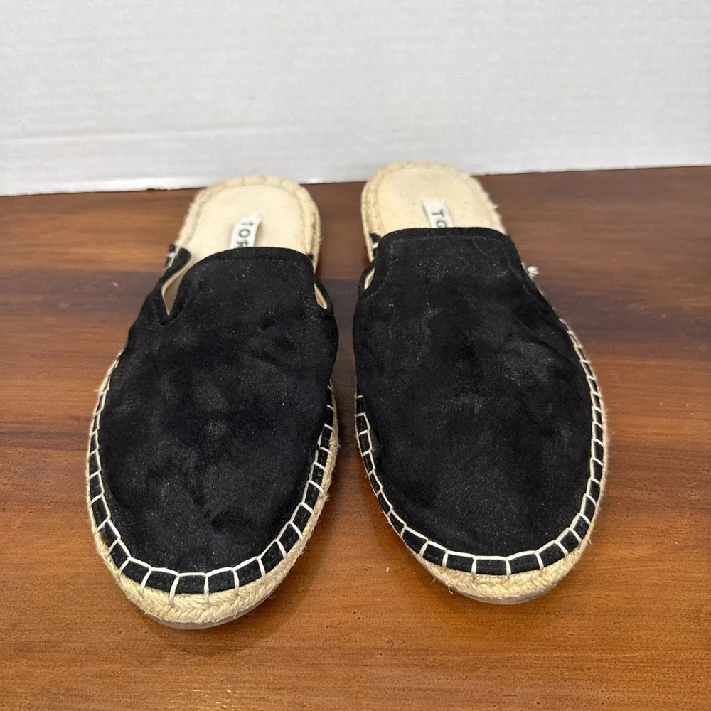 Women's Torrid‎ Black Espadrille Flats Size 7.5WW